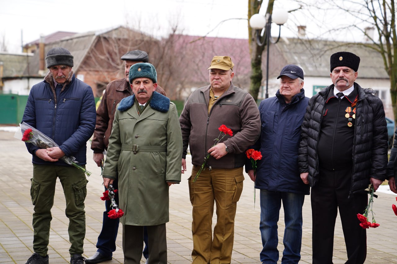 В Приморско-Ахтарске состоялось мероприятие, посвященное Дню памяти о  россиянах, исполнявших служебных долг за пределами Отечества