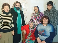 Сегодня, 28 января, жительница поселка Максима Горького Лидия Ивановна Павленко отмечает свой 90-летний юбилей