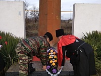 В Ольгинской почтили память павших