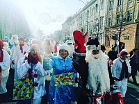 Творческая делегация Приморско-Ахтарского района приняла участие в традиционном одном из самых красочных краевых праздников "Новогодняя звезда"