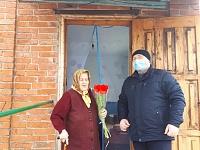 В Ольгинском сельском поселении поздравляют женщин