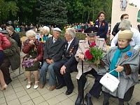 На мемориале Братские могилы прошел митинг памяти павших в годы Великой Отечественной войны