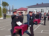 казаки-кадеты приняли присягу