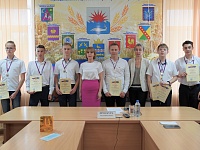 В Приморско-Ахтарске чествовали победителей и призеров регионального этапа всероссийской олимпиады школьников