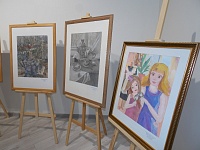 В выставочном зале открылись сразу две персональные выставки