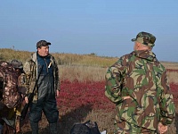 Инспекторы районной общественной организации охотников и рыболовов совершают рейды по угодьям