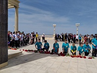 Приморско-Ахтарск присоединился ко Всекубанской эстафете посвященной Дню Победы