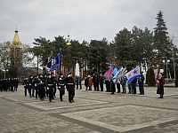 В Приморско-Ахтарском районе состоялось открытие месячника по оборонно-массовой и военно-патриотической работе 