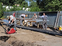 В Приморско-Ахтарске продолжается строительство блочно-модульной котельной