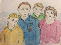 В Отделе МВД России по Приморско-Ахтарскому району подведены итоги конкурса детского рисунка «Мои родители работают в полиции»