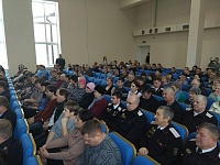 В станице Приазовской состоялся сход граждан. 