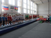 В рамках спартакиады прошли соревнования по малой акробатике