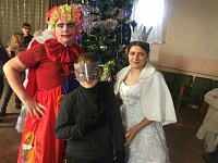 В Свободном сельском поселении детское новогоднее представление прошло в СК х. Курчанский