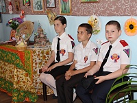 Ученики казачьего класса СОШ №13 приняли участие в мероприятии «Мы говорим по-русски»