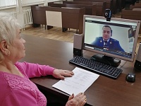 Прокурор Приморско-Ахтарского района В.В. Кузнецов провел личный прием граждан по видеосвязи