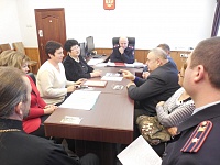 В районном ОМВД состоялось заседание Общественного совета.
