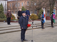 В День освобождения Приморско-Ахтарского района состоялся памятный митинг 