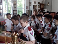 Ученики казачьего класса СОШ №13 приняли участие в мероприятии «Мы говорим по-русски»