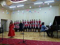 В Детской школе искусств состоялся концерт «Зимние узоры». 