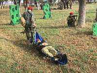 В Приморско-Ахтарске прошли городские соревнования по военно-тактическому многоборью, посвященные «Дню военного разведчика»