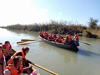 Учащиеся школы 34 п. Приморского совершили однодневный водный поход