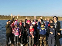  Ученики казачьей школы 34 побывали в походе