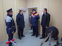 в Приморско-Ахтарском районе открыли новое модульное здание аварийно-спасательного отряда