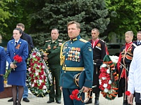 Памятный митинг, посвященный 76-ой годовщине Победы прошел в Приморско-Ахтарске