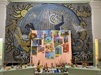 В Доме творчества «Родничок» проходит выставка творческих работ «Золотая волшебница осень»